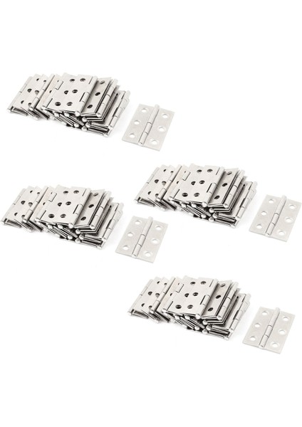 80 Pcs Paslanmaz Çelik Dolap Dolap Kapısı Katlanmış Kapı Menteşe (Yurt Dışından)