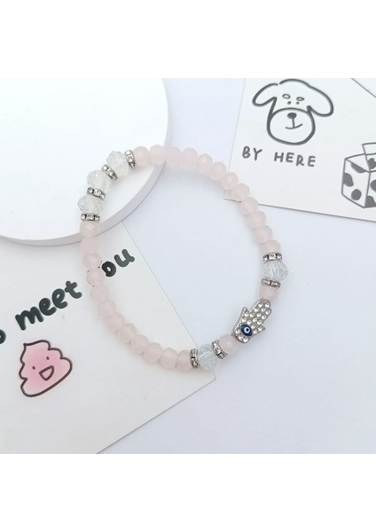 Türk Şeytan Gözü Kolye Titanyum Takı (Yurt Dışından)