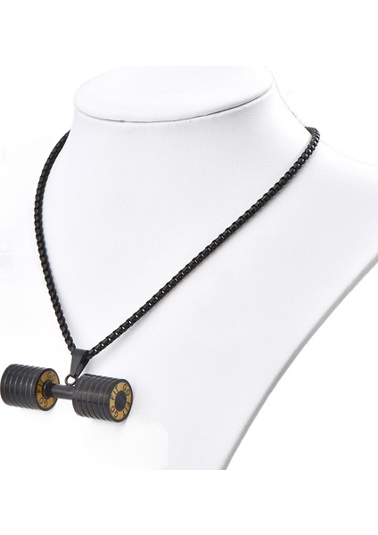 Kolye Paslanmaz Çelik Renk Kaybetmez Erkek ve Kadın Yaz Yüzüne Üst Düzey Duyu ile Kolye Parfüm Ekleyebilir (Yurt Dışından)