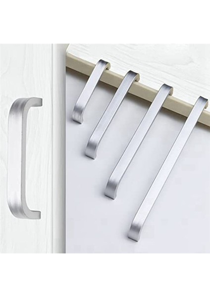 10 Paslanmaz Çelik Dolap Paketi 128MM Sert Aşınma Düğmeleri Çeker (Yurt Dışından) indirimleri