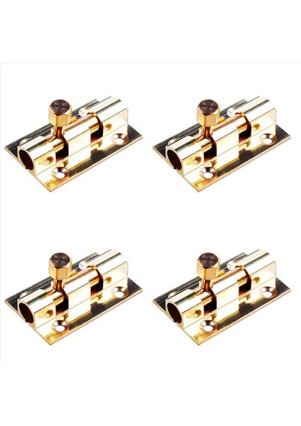 4pcs 1 5 Inç Uzunluğunda Pirinç Kapı Mandal Kayar Kilidi Varil Cıvata Altın (Yurt Dışından)