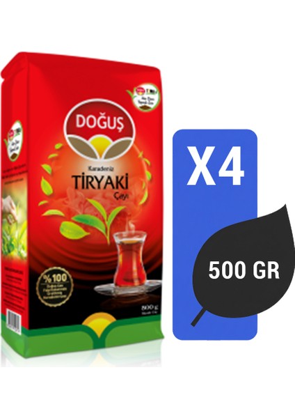 Tiryaki Çayı 500 gr x 4 Adet