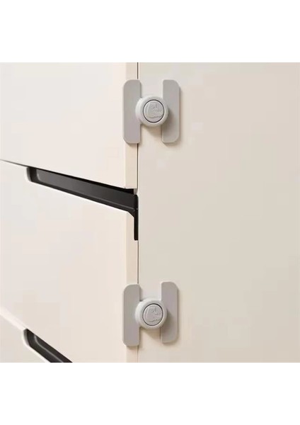 SN-28751 Düğmeli Tip Dolap ve Çekmece Çocuk Güvenlik Kilidi fırsatları