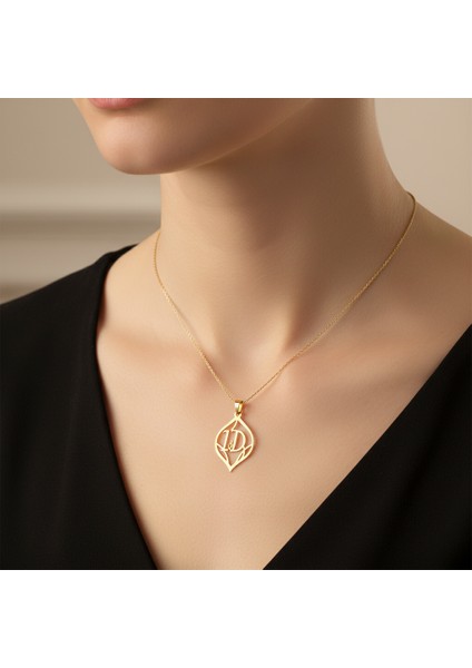 14 Ayar Altın Kolye Ucu D&l GM10956 0.5 gr