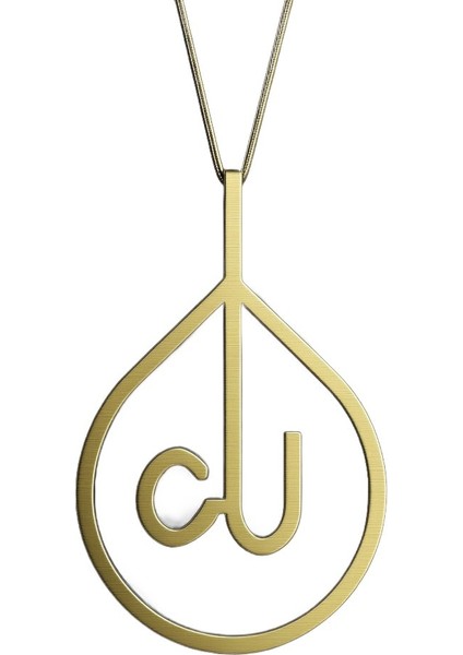 8 Ayar Altın Kolye Ucu C&u GM10784 1 gr