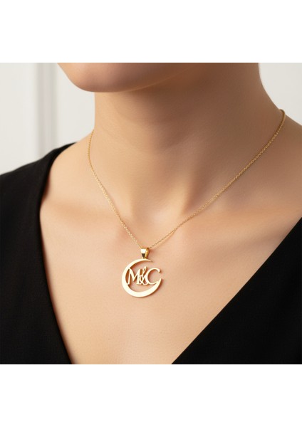 8 Ayar Altın Kolye Ucu C&m GM10689 0.5 gr