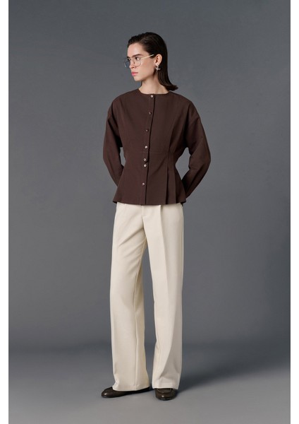 Bisiklet Yaka Bele Oturan Gömlek fiyatları