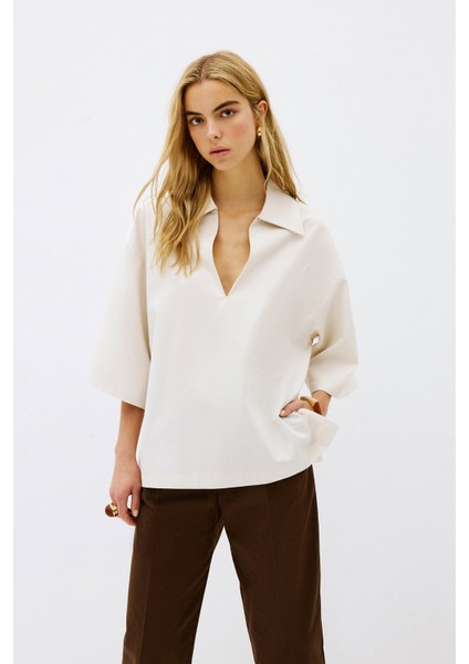 Minimal Polo Yaka Gömlek