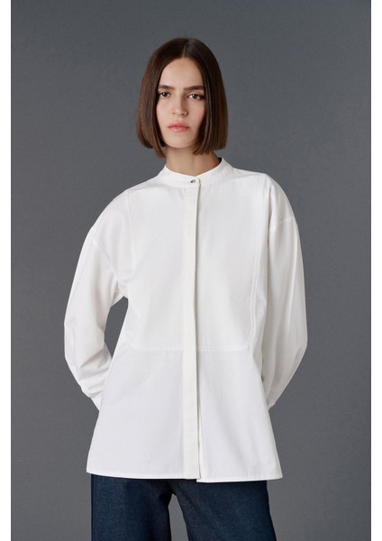 Hakim Yaka Oversize Gömlek fırsatları