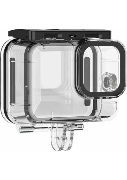 Gopro Hero 12 11 Hero 10 Hero 9 Uyumlu 60 Metre Su Geçirmez Koruyucu Muhafaza Waterproof Housing
