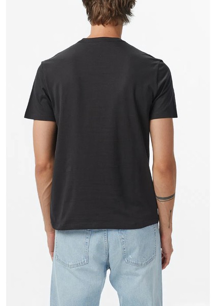 % 100 Pamuk Regular Fit Bisiklet Yaka Logolu T Shirt LV04RC854GUB1 Erkek T Shirt LV04RC854G Ub1 fiyatları