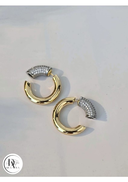 - Glow Earrings – Gold Kaplama Taş Detaylı Kadın Küpe (KOD-358) fiyatları