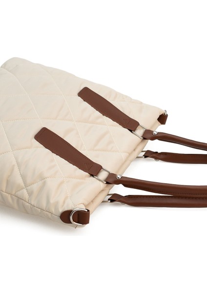 Puf Kapitone Dikişli Kadın Omuz Çantası – Günlük Kullanıma Uygun Modern Tasarım ELA09753 fiyatları