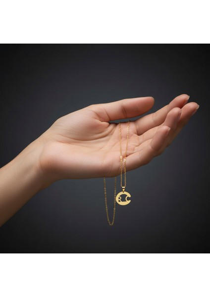 8 Ayar Altın Kolye Ucu C&r GM10743 1 gr fiyatları