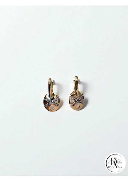 - Glow Earrings – Gold Kaplama Taş Detaylı Kadın Küpe (KOD-361) modelleri