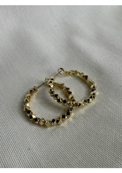 Dorika Boncuk Halka Küpe modelleri