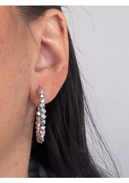 Dorika Boncuk Halka Küpe modelleri