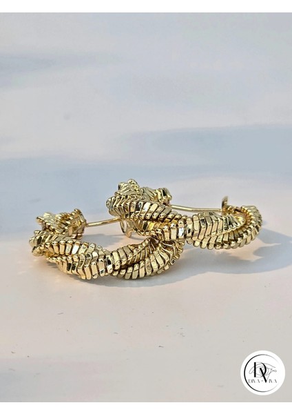 - Glow Earrings – Işıltılı Burgu Kadın Küpe (KOD-363)