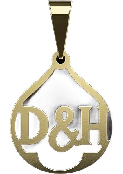 8 Ayar Altın Kolye Ucu D&h GM10899 0.5 gr