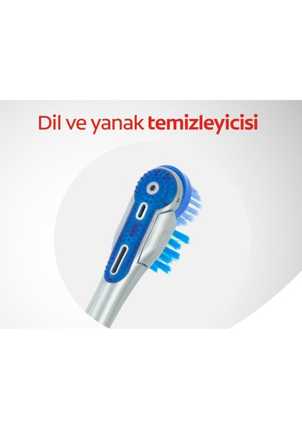 360 Optik Beyaz Platinum Pilli Diş Fırçası Başlıkları Yumuşak Spiral Kıllı Çift Hareketli (2 Yedek Başlık) fırsatları