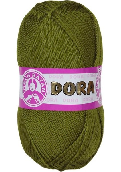 Ören Bayan Dora Örgü İpi - Yeşil - 1 Adet - ( Renk Kodu : 076 ) fiyatları
