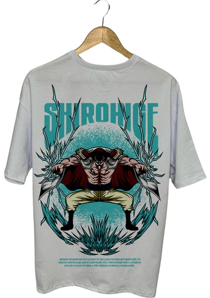 Ani̇me Shirohige Psmuklu T-Shi̇rt