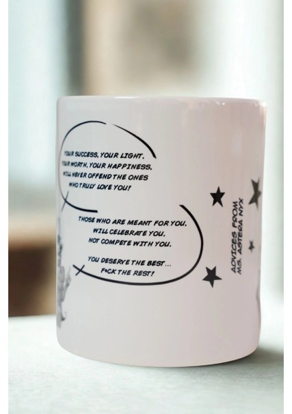 Motivasyon Mesajlı Porselen Kupa – Başarı, Işık ve Farkındalık Temalı Hediye Kupa indirimleri