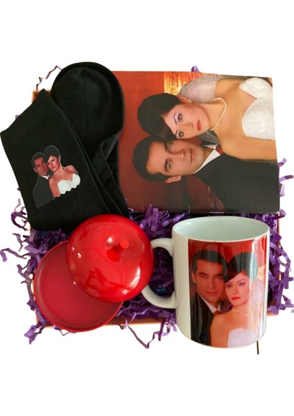 Ferhunde & Şevket Hediye, Hediye Seti, Doğum Günü Hediyesi, Sevgiliye Özel Hediye, Kişiye Özel Hediye, Kadına Hediye, Erkeğe Hediye, Romantik Hediye