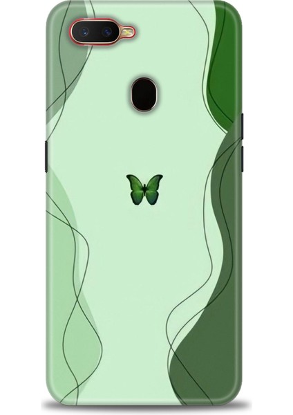 Oppo A12 Kılıf Hd Baskılı Kılıf + Seramik Tam Kaplayan Ekran Koruyucu 187