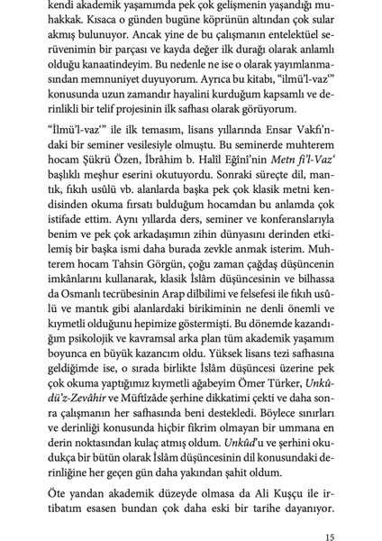 Ali Kuşçu ve Unkûdü'z Zevâhir - Abdullah Yıldırım