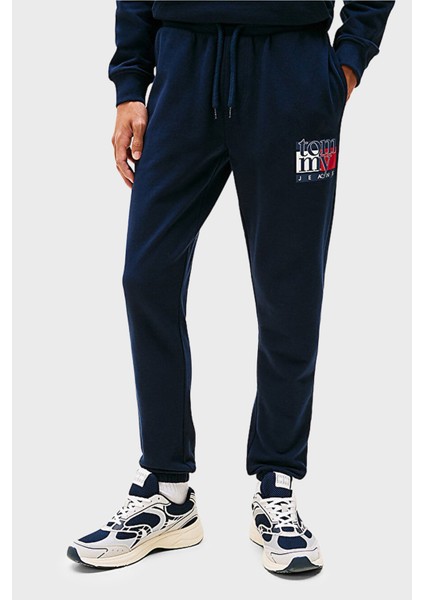 Pamuklu Slim Fit Normal Bel Lastikli Paça Jogger Pantolon Erkek Pantolon DM0DM22094 C1G