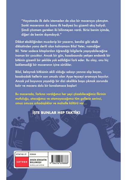 Eksik Dikkatin Bulunuşu: Dedektif Bil. Yeter - Nurullah Aydın fiyatları