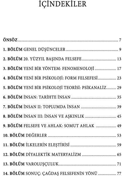 Felsefedeki Güncel Temalar - Emile Bréhier modelleri