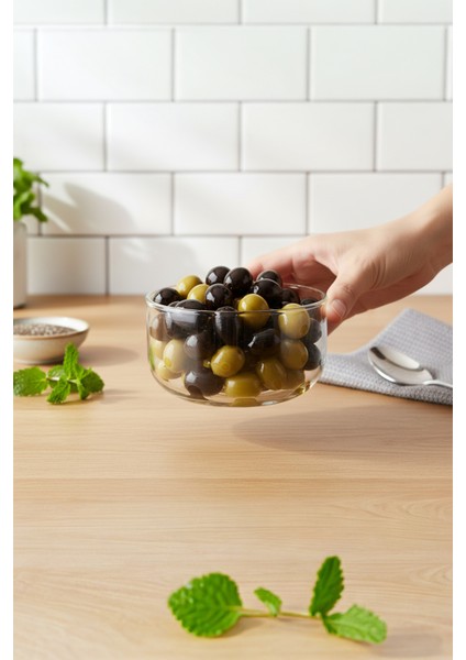 Duo 300 ml Hava Sızdırmaz El Yapımı Cam Saklama Kabı - Vakumlu Bambu Kapak ile modelleri