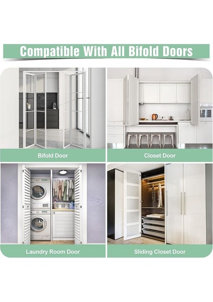 Iki Katlı Kapı Donanım Onarım Kiti - 2 22 Inç Ila 2 54 Inç Parça Katlanır Cep Kapısı Yedek Parçalar Kiti Için Donanım Kiti (Yurt Dışından) modelleri