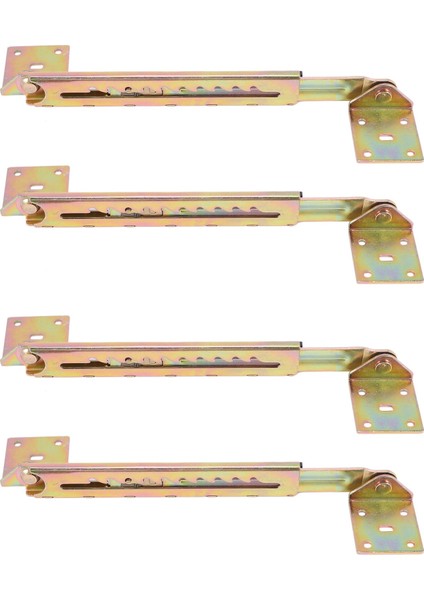 2 Çift Açılı Kaldırma Çubuğu Masası 10 Dişli Ayar Menteşe Açısı Menteşe Braket ile (Yurt Dışından)