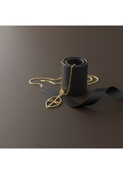 8 Ayar Altın Kolye Ucu D&f GM10865 0.5 gr modelleri