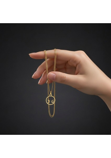 8 Ayar Altın Kolye Ucu D&g GM10880 0.5 gr fiyatları