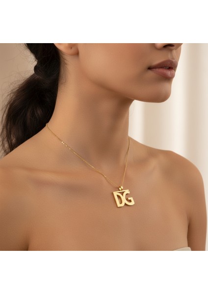 8 Ayar Altın Kolye Ucu D&g GM10881 0.5 gr