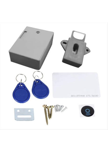 Rfıd Dolap Kilidi Ahşap Dolap Çatır Çekmece Ayakkabı Dolabı Çekmecesi Kilit Karanlık Kilit (Yurt Dışından)