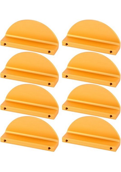 12PCS Altın Çekmecesi 2 5 Inç Yarım Ay Dolap Çekmecesi Çekerler Mutfak Tutamaçları Modern Dolap Donanım Çeker (Yurt Dışından) fırsatları