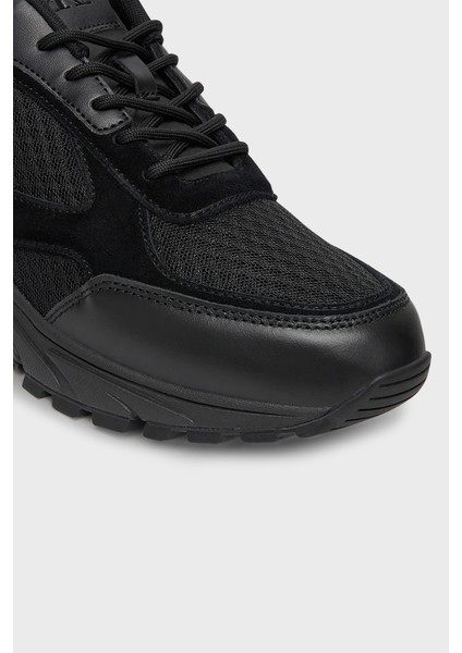 Logolu Süet Detaylı Sneaker Ayakkabı YM0YM013790GJ Erkek Ayakkabı YM0YM01379 0gj fırsatları