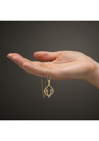 8 Ayar Altın Kolye Ucu D&h GM10900 0.5 gr fiyatları