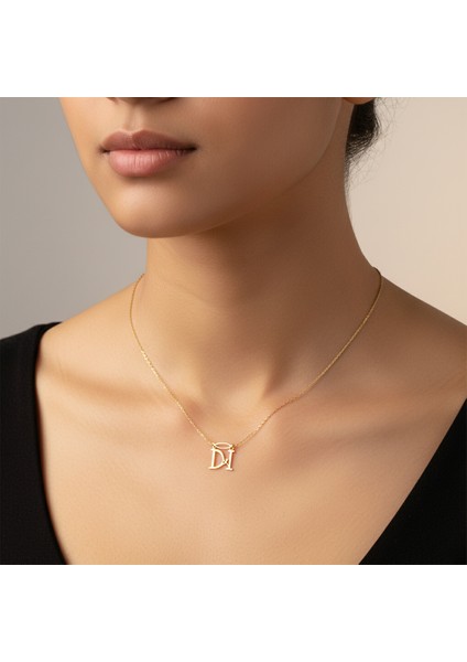 8 Ayar Altın Kolye Ucu D&ı GM10920 0.5 gr