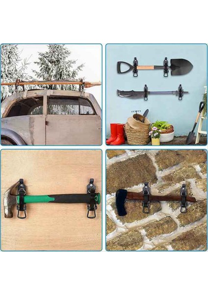 6 Adet Çatı Rafı Için Kürek Montajı Metal Duvar Montaj Kiti Kürek Tutucu Kelepçe Duvar Montajı Kiti Araç Aksesuarları (Yurt Dışından) fiyatları