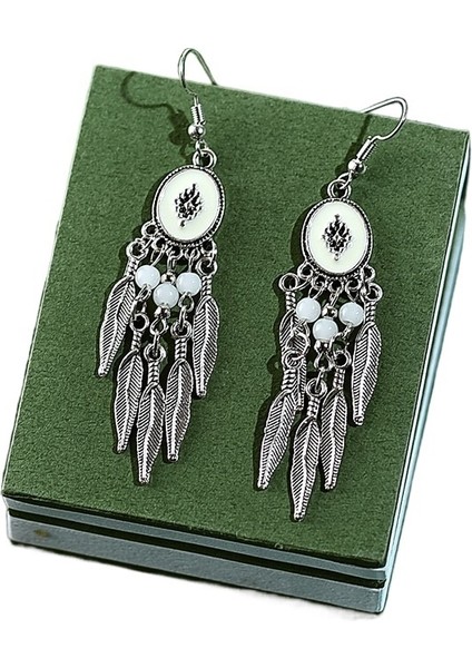 Kadınlar Için Bohem Retro Etnik Stil Püskül Küpeler Yeni Stil Sıcak Satış Benzersiz Hafif Lüks Üst Düzey Küpeler (Yurt Dışından)