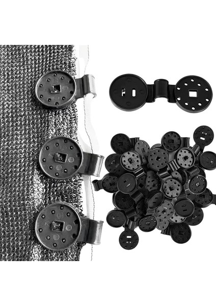 Yeni Gölge Bez Kilidi Kavrama Gölgeli Bez Klipler Sera Gölgesi Bezi Bahçe Ağ Güneş Gölgesi Net (50 Pc) Için Kelepçe (Yurt Dışından) indirimleri