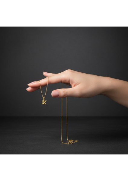 8 Ayar Altın Kolye Ucu D&k GM10935 0.5 gr fiyatları