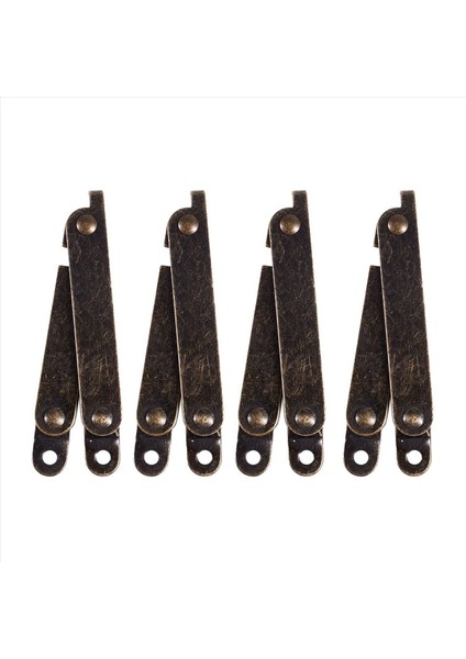 Mobilya Kutusu Döndürülebilir Katlanır Kapak Destek Menteşe Bronz Tonu 24PCS (Yurt Dışından) fiyatları