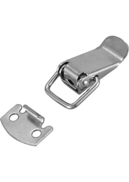 4x Gümüş Tonlu Metal Geçiş Çizgisi Mandalı Düz Döngü 1 6 Inç Yakalama (Yurt Dışından) fiyatları